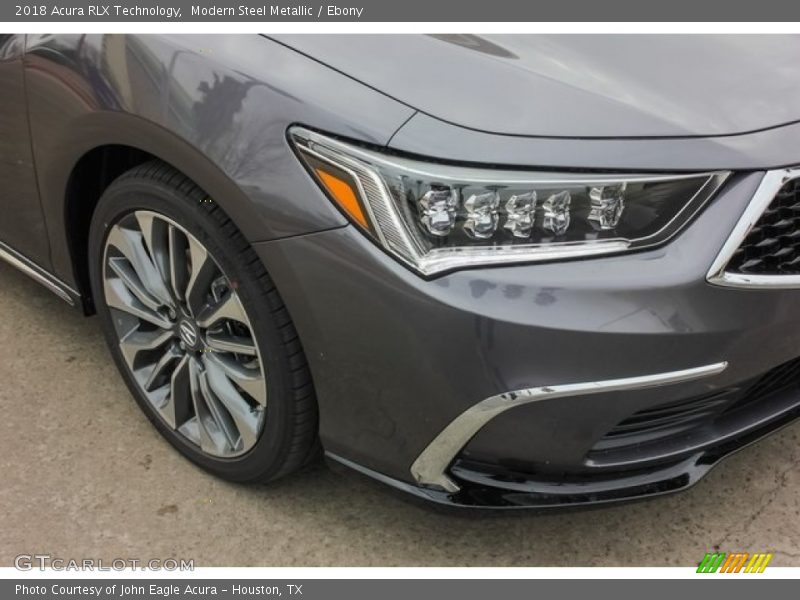 Modern Steel Metallic / Ebony 2018 Acura RLX Technology