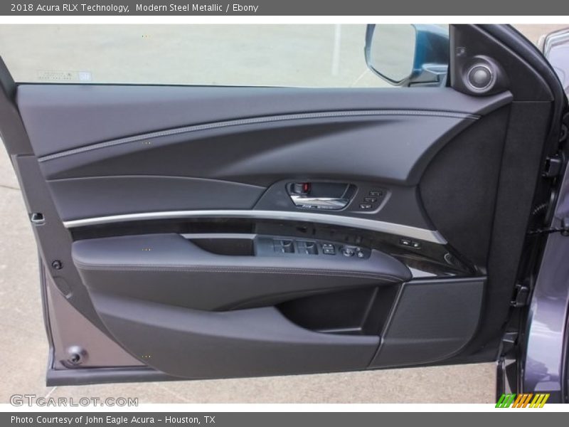 Modern Steel Metallic / Ebony 2018 Acura RLX Technology