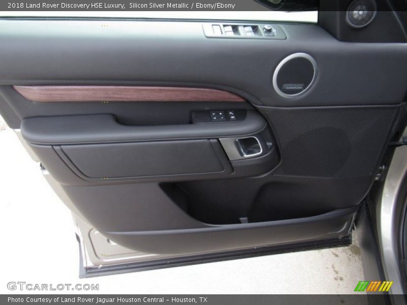Silicon Silver Metallic / Ebony/Ebony 2018 Land Rover Discovery HSE Luxury