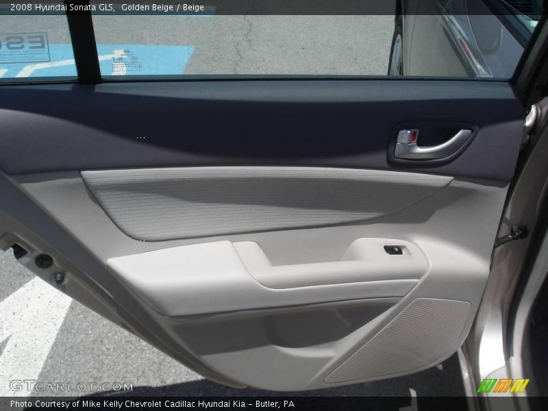 Golden Beige / Beige 2008 Hyundai Sonata GLS