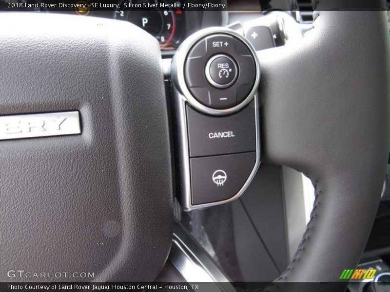 Silicon Silver Metallic / Ebony/Ebony 2018 Land Rover Discovery HSE Luxury