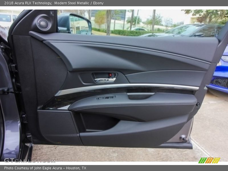 Modern Steel Metallic / Ebony 2018 Acura RLX Technology