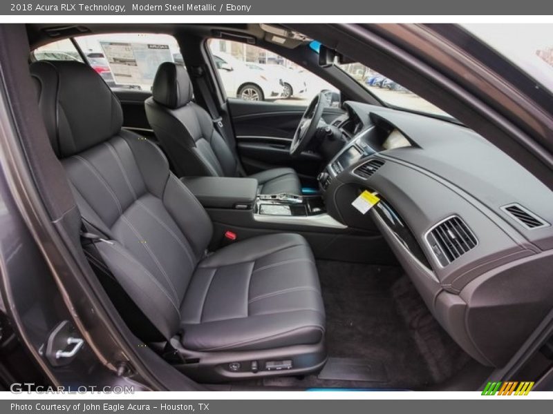 Modern Steel Metallic / Ebony 2018 Acura RLX Technology