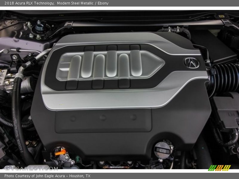 Modern Steel Metallic / Ebony 2018 Acura RLX Technology