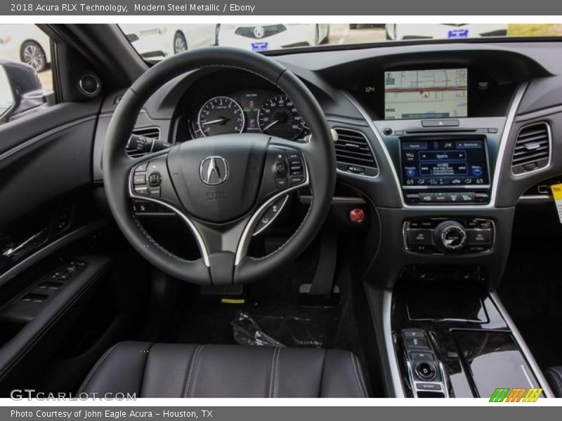 Modern Steel Metallic / Ebony 2018 Acura RLX Technology