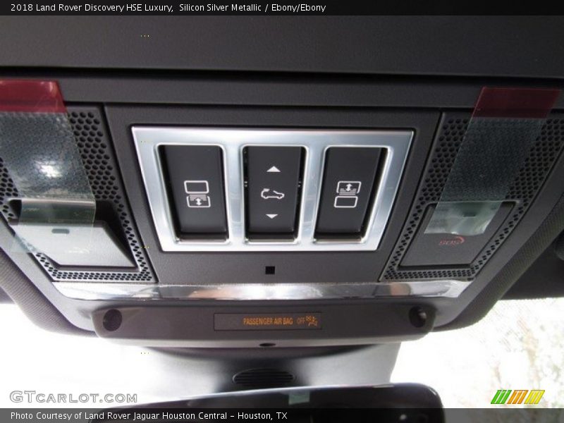 Silicon Silver Metallic / Ebony/Ebony 2018 Land Rover Discovery HSE Luxury