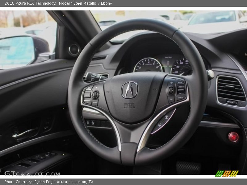 Modern Steel Metallic / Ebony 2018 Acura RLX Technology
