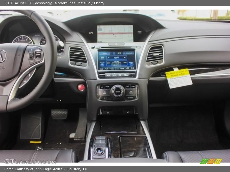 Modern Steel Metallic / Ebony 2018 Acura RLX Technology