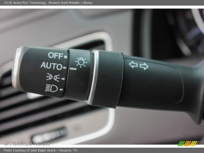 Modern Steel Metallic / Ebony 2018 Acura RLX Technology