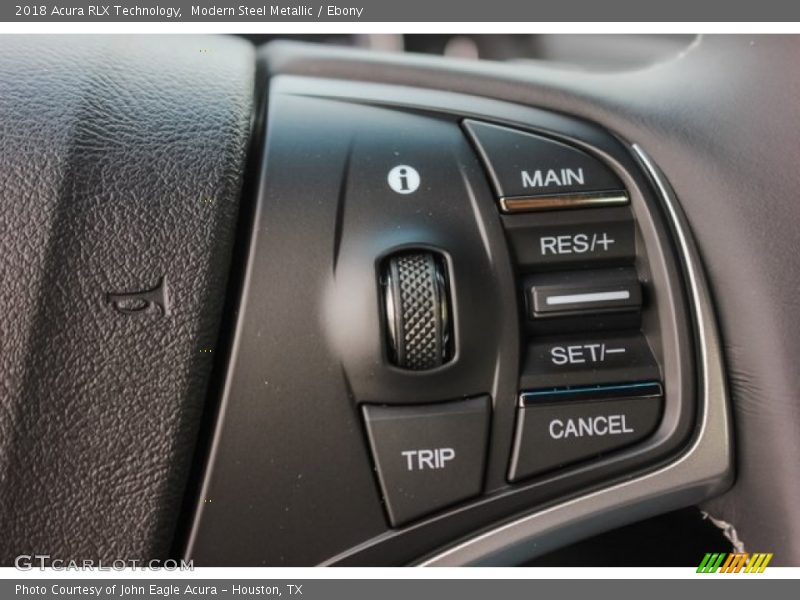 Modern Steel Metallic / Ebony 2018 Acura RLX Technology