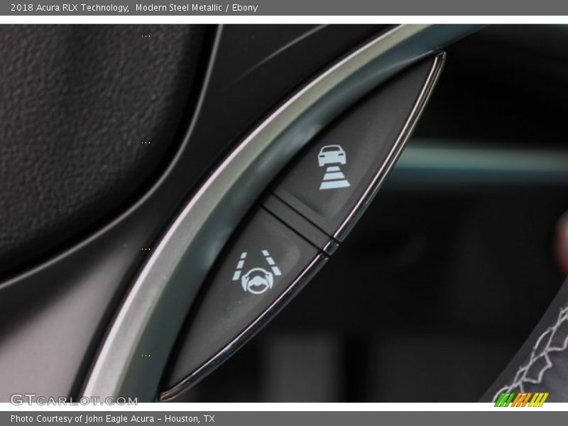 Modern Steel Metallic / Ebony 2018 Acura RLX Technology