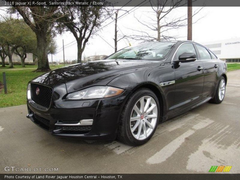 Santorini Black Metallic / Ebony 2018 Jaguar XJ R-Sport