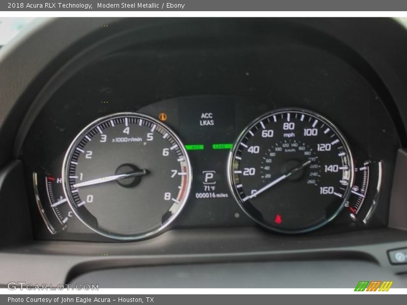 Modern Steel Metallic / Ebony 2018 Acura RLX Technology