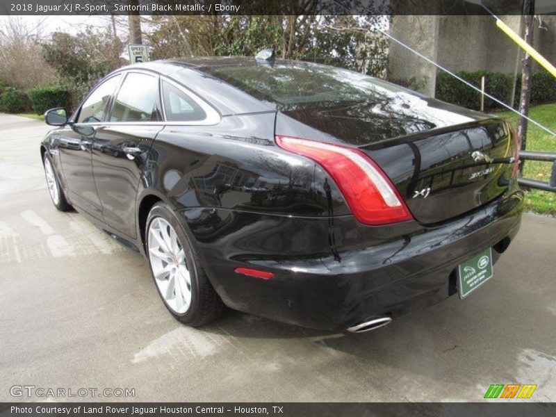 Santorini Black Metallic / Ebony 2018 Jaguar XJ R-Sport