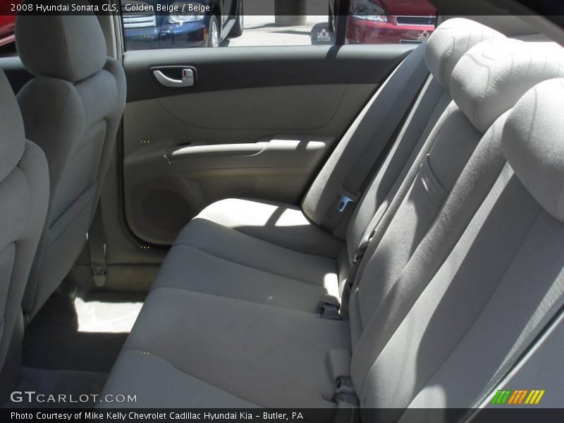 Golden Beige / Beige 2008 Hyundai Sonata GLS