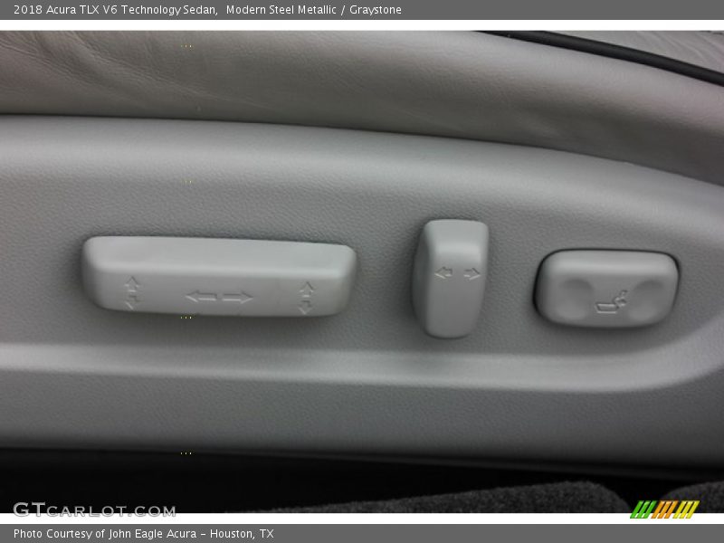 Modern Steel Metallic / Graystone 2018 Acura TLX V6 Technology Sedan