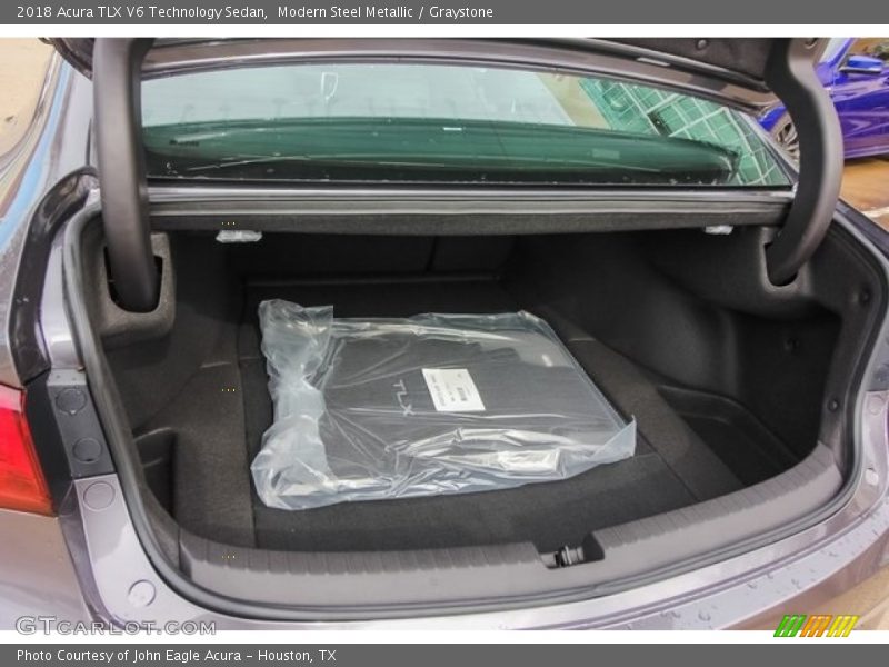 Modern Steel Metallic / Graystone 2018 Acura TLX V6 Technology Sedan