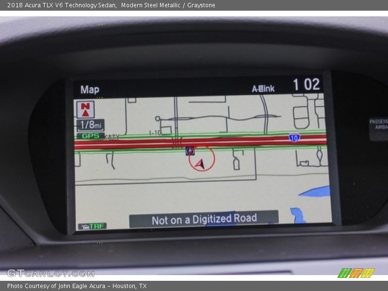 Modern Steel Metallic / Graystone 2018 Acura TLX V6 Technology Sedan