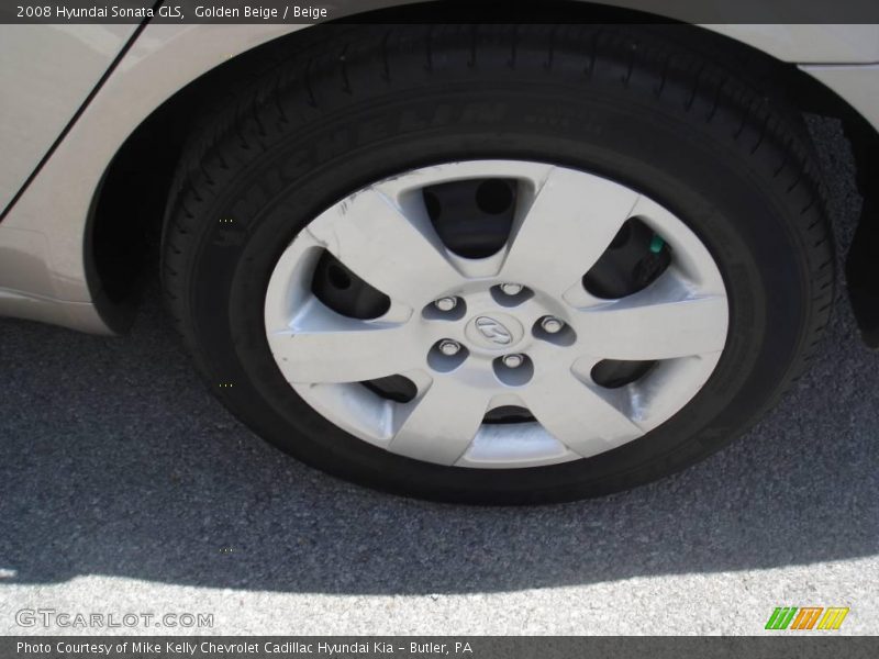 Golden Beige / Beige 2008 Hyundai Sonata GLS