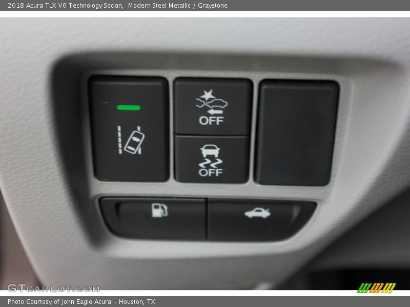 Modern Steel Metallic / Graystone 2018 Acura TLX V6 Technology Sedan