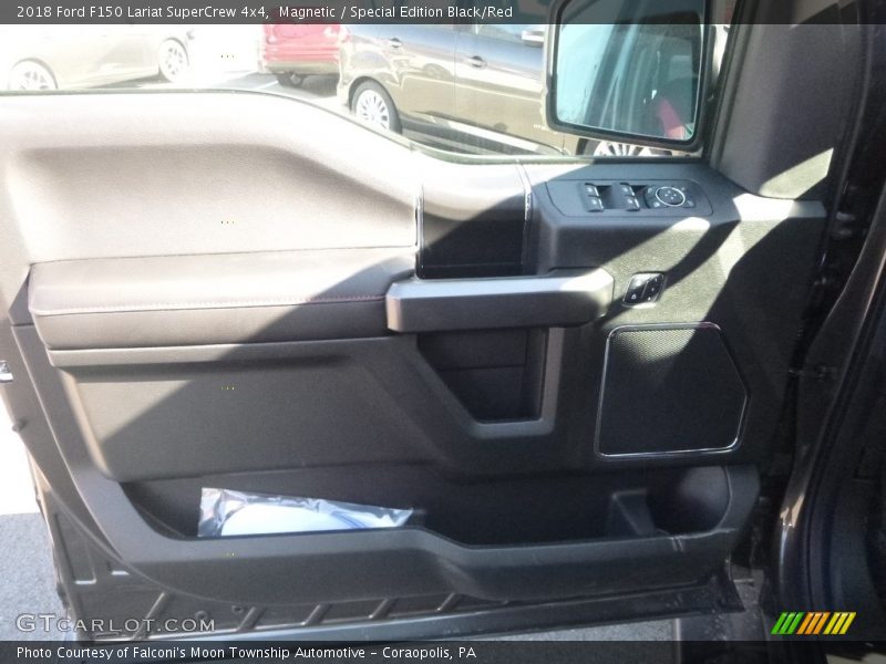 Magnetic / Special Edition Black/Red 2018 Ford F150 Lariat SuperCrew 4x4