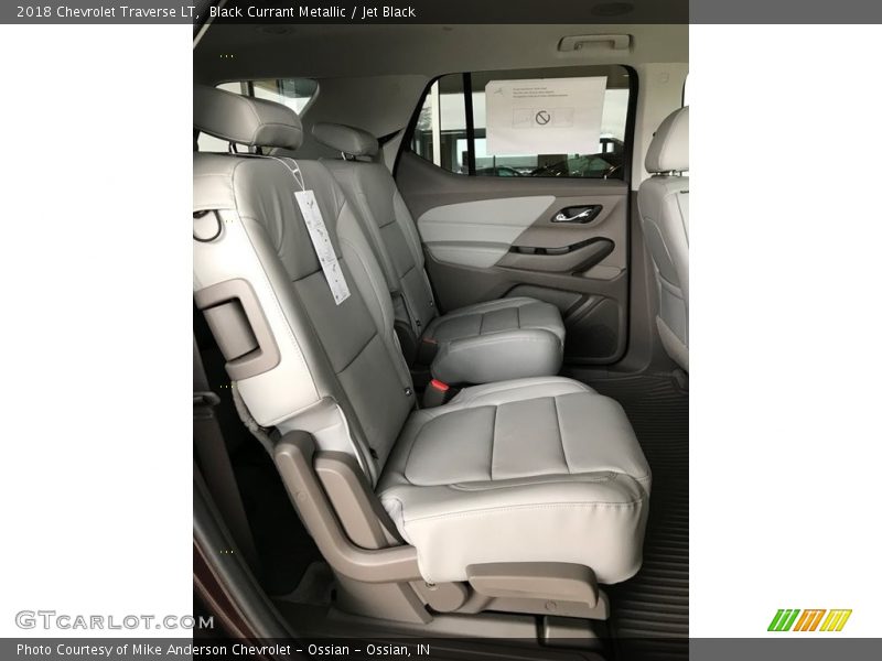 Black Currant Metallic / Jet Black 2018 Chevrolet Traverse LT