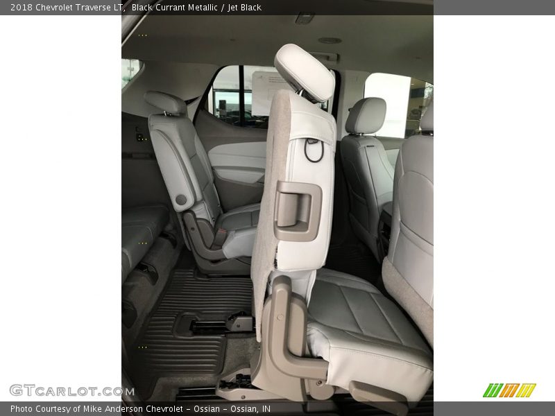 Black Currant Metallic / Jet Black 2018 Chevrolet Traverse LT