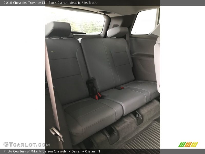 Black Currant Metallic / Jet Black 2018 Chevrolet Traverse LT