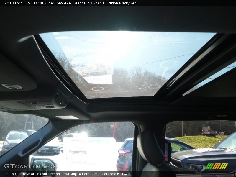 Magnetic / Special Edition Black/Red 2018 Ford F150 Lariat SuperCrew 4x4