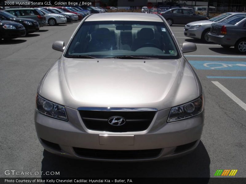 Golden Beige / Beige 2008 Hyundai Sonata GLS