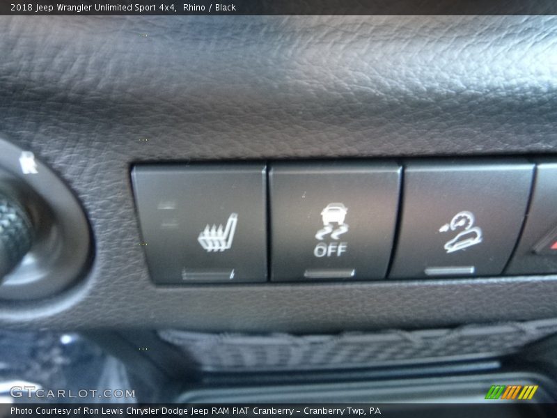 Rhino / Black 2018 Jeep Wrangler Unlimited Sport 4x4