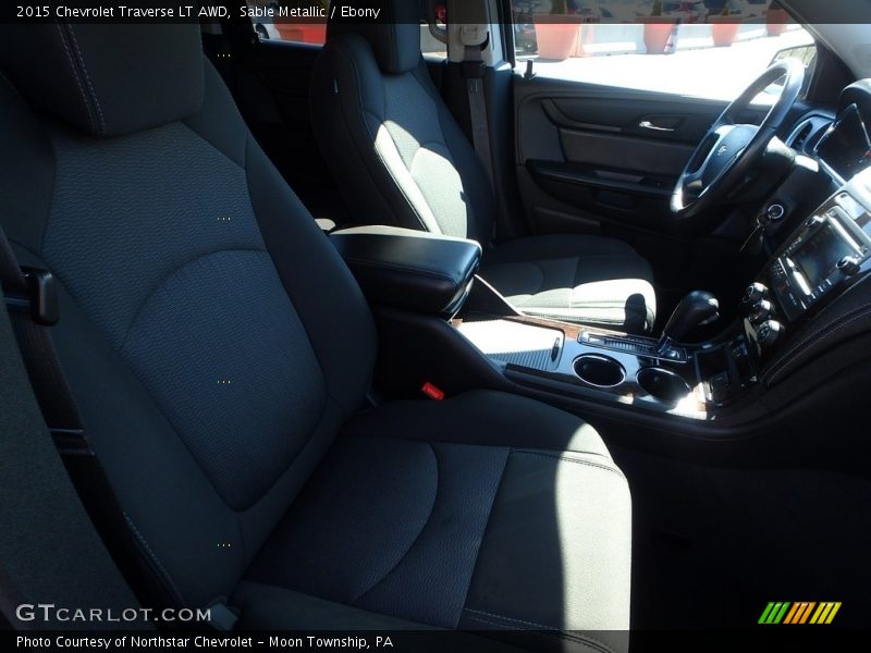 Sable Metallic / Ebony 2015 Chevrolet Traverse LT AWD