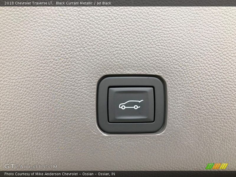 Black Currant Metallic / Jet Black 2018 Chevrolet Traverse LT