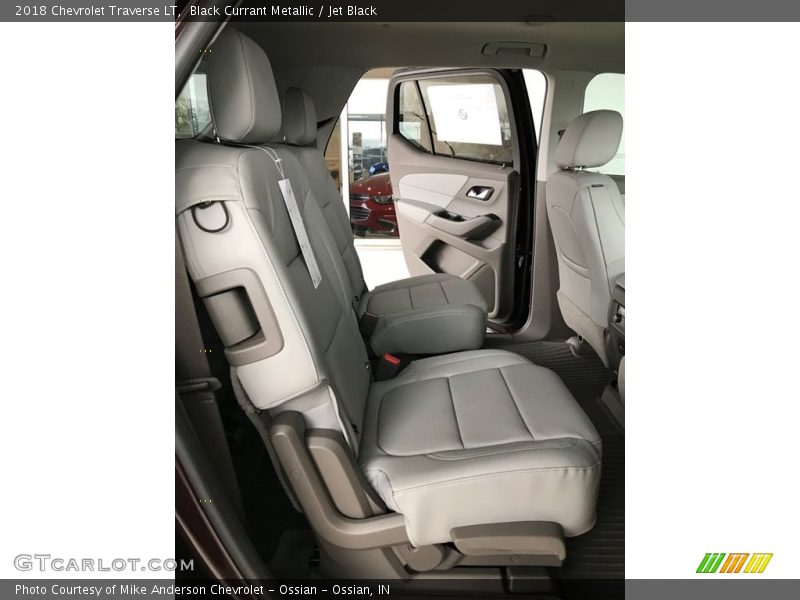 Black Currant Metallic / Jet Black 2018 Chevrolet Traverse LT