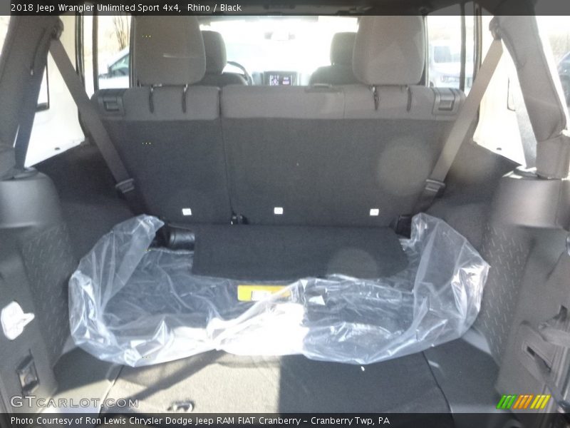 Rhino / Black 2018 Jeep Wrangler Unlimited Sport 4x4