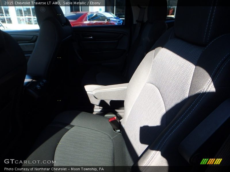 Sable Metallic / Ebony 2015 Chevrolet Traverse LT AWD