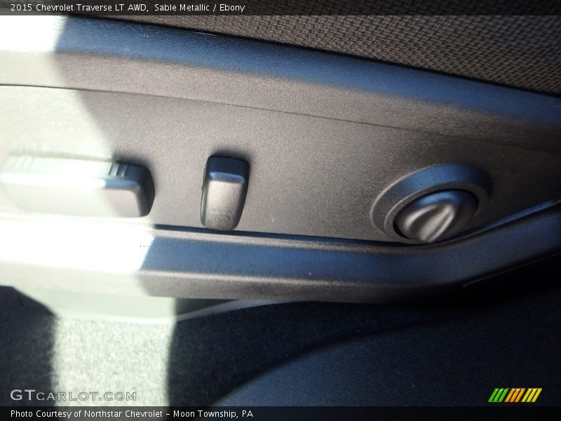 Sable Metallic / Ebony 2015 Chevrolet Traverse LT AWD