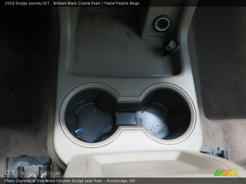 Brilliant Black Crystal Pearl / Pastel Pebble Beige 2009 Dodge Journey SXT