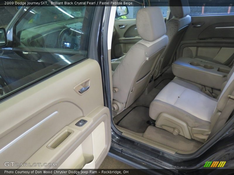 Brilliant Black Crystal Pearl / Pastel Pebble Beige 2009 Dodge Journey SXT