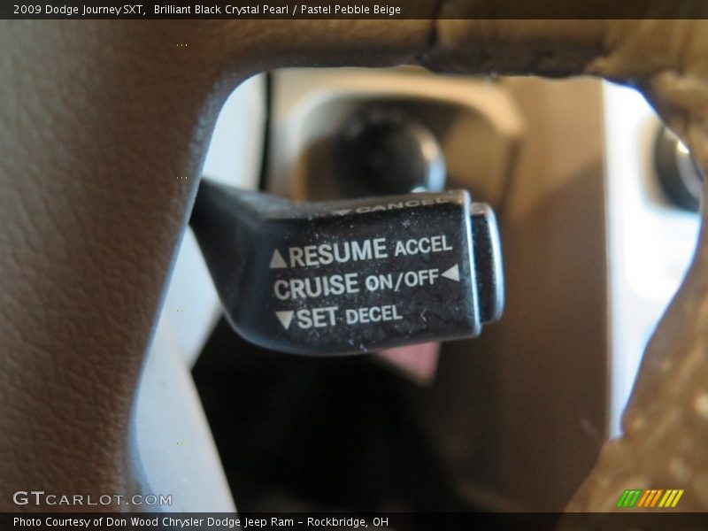 Brilliant Black Crystal Pearl / Pastel Pebble Beige 2009 Dodge Journey SXT