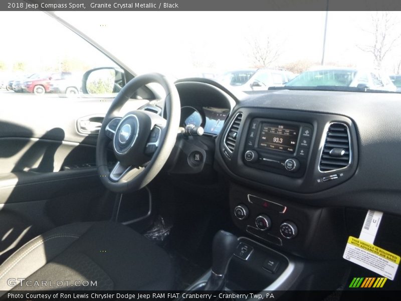 Granite Crystal Metallic / Black 2018 Jeep Compass Sport