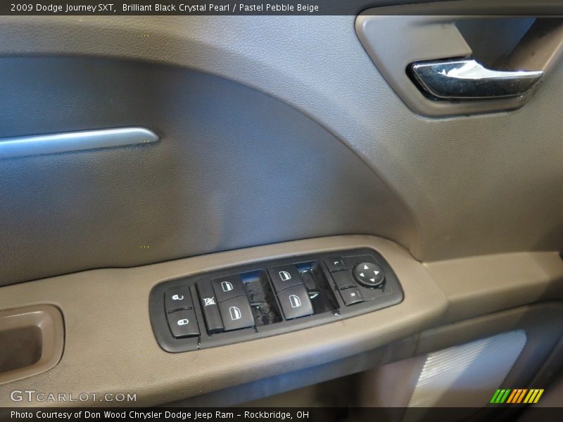 Brilliant Black Crystal Pearl / Pastel Pebble Beige 2009 Dodge Journey SXT