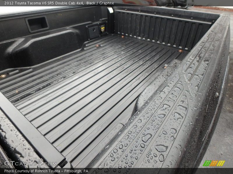 Black / Graphite 2012 Toyota Tacoma V6 SR5 Double Cab 4x4