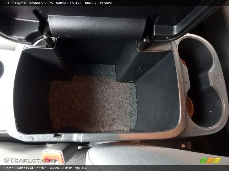 Black / Graphite 2012 Toyota Tacoma V6 SR5 Double Cab 4x4