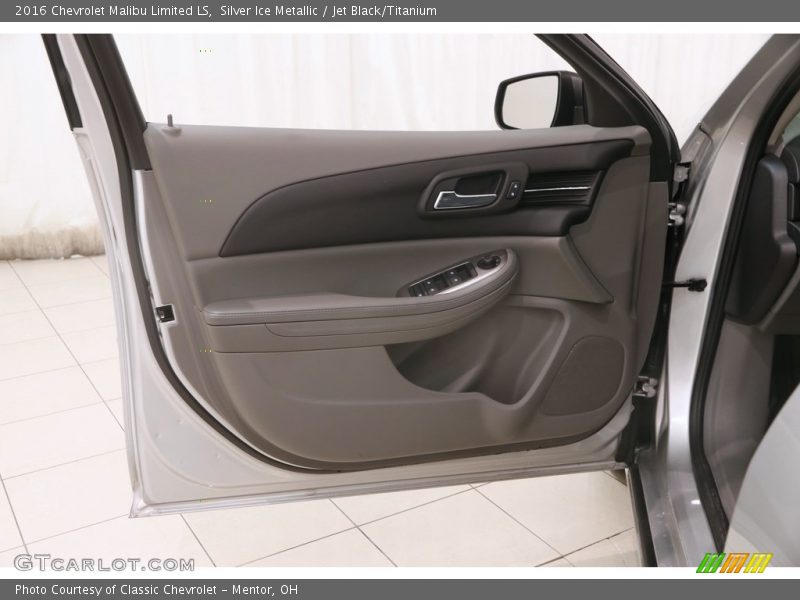 Silver Ice Metallic / Jet Black/Titanium 2016 Chevrolet Malibu Limited LS
