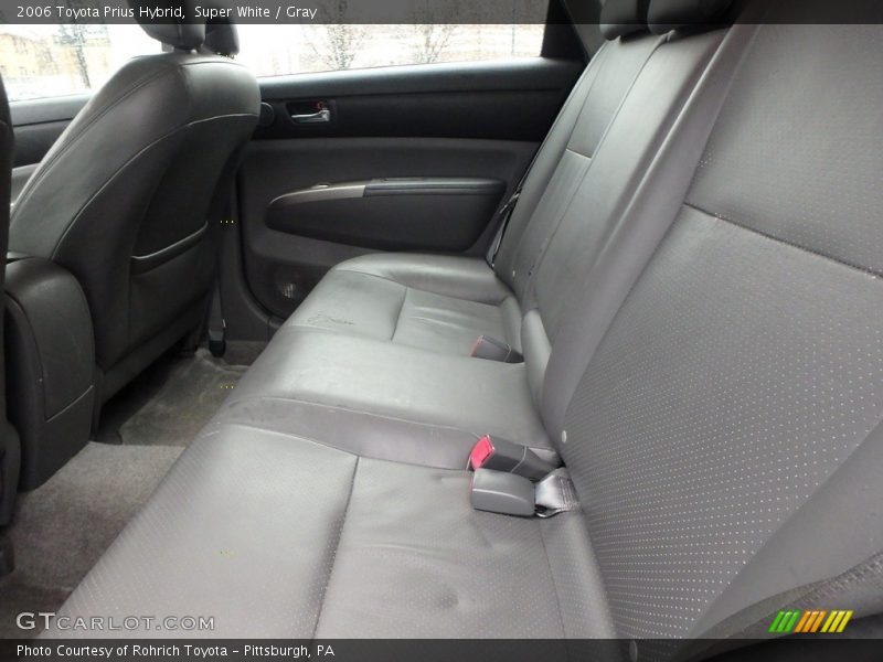 Super White / Gray 2006 Toyota Prius Hybrid