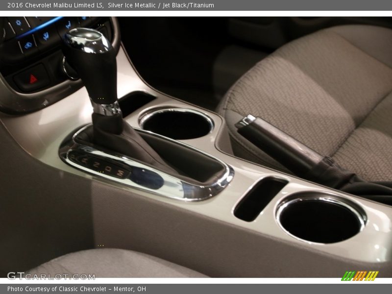 Silver Ice Metallic / Jet Black/Titanium 2016 Chevrolet Malibu Limited LS