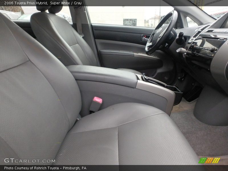 Super White / Gray 2006 Toyota Prius Hybrid