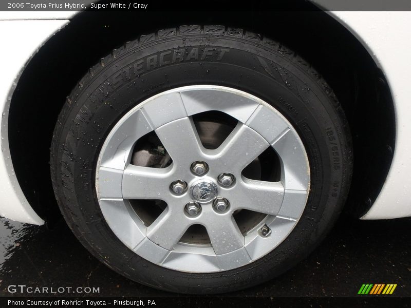 Super White / Gray 2006 Toyota Prius Hybrid