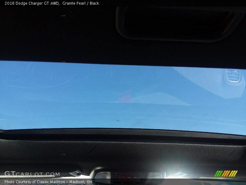 Granite Pearl / Black 2018 Dodge Charger GT AWD